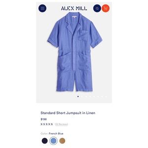Alex Mill Linen Jumpsuit
